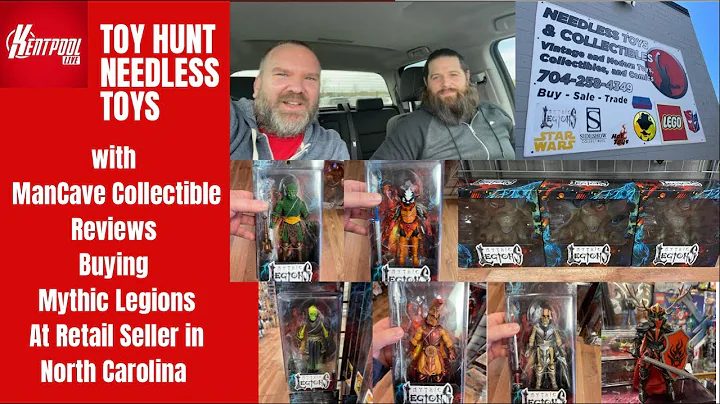 Toy Hunt Needless Toys with ManCave Collectible Bu...