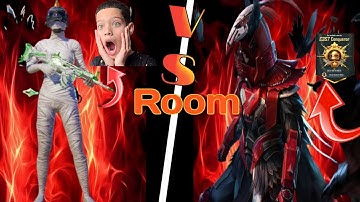 CONQUEROR PLAYER 1V1 TDM ROOM CHALLENGE  MY LAST GAME 😭