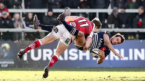 Andrew Trimble's Defensive Masterclass