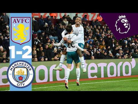 Aston Villa Manchester City Goals And Highlights