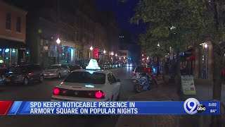 Syracuse Police keep noticeable presence in Armory Square