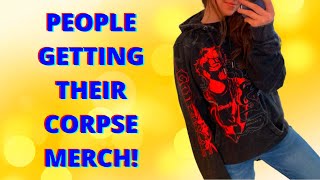 PEOPLE ARE BEGINNING TO GET THIER CORPSE MERCH! | Corpse Husband Clips and Updates
