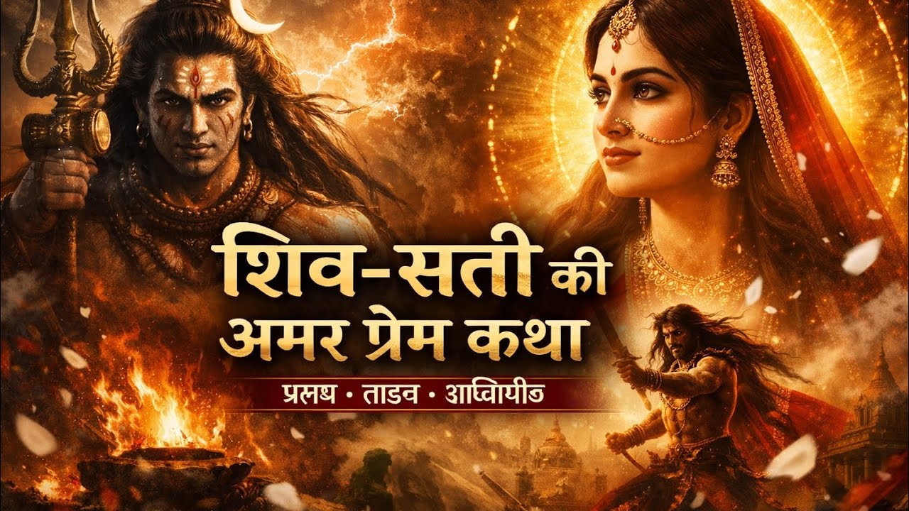🙏🔱शिव–सती अमर प्रेम कथा | जन्म से प्रलय तक पूरी कहानी | Mahadev & Sati Full Story