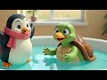 Bath songs for kids | splash splash party in the tub #usa #usacartoon #usakids #viralcartoon
