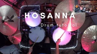 Miniatura de "HOSANNA | Marcos Barrientos | Ish Melton | Drum Tutorial | Sergio Torrens | Worship Drummer"