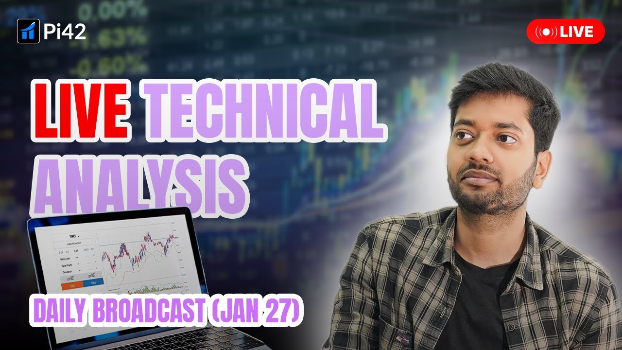 Live Technical Analysis | Live Analysis | 27th Jan | Pi42 - YouTube