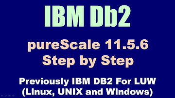 DB2 pureScale V11.5.6 Step By Step on RHEL8.1