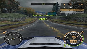 NFS MW Clubhouse 1st lap BMW no NOS practice