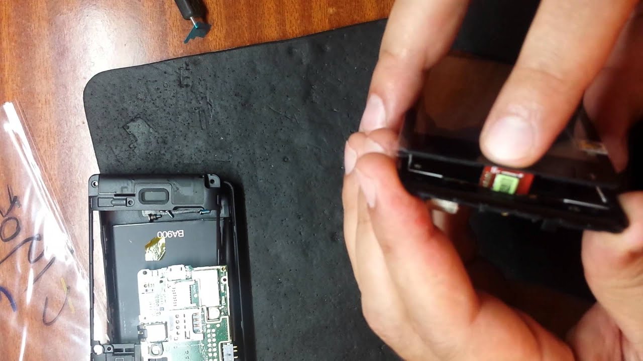 Sony Xperia M  (c1905) меняем тачскрин