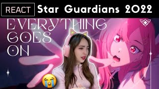 REACTING to Everything Goes On - Porter Robinson | Star Guardians 2022 Official MV (MADE ME CRY!!!)