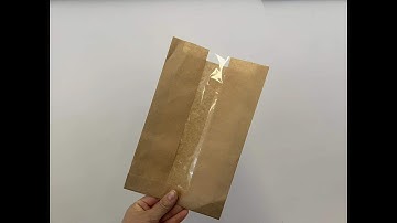 C270 Flat Bottom High Speed Paper Bag Making Machine With Window Function Online