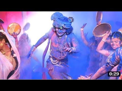 Holi Khel Rahe Banke Bihari  Radha Krishna Holi Whatsapp Status  Ringtone