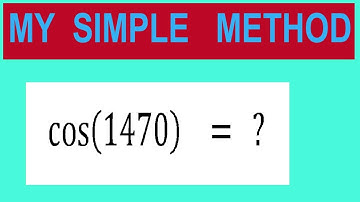 Find   trigonometry angle         cos⁡(1470)    =   ?
