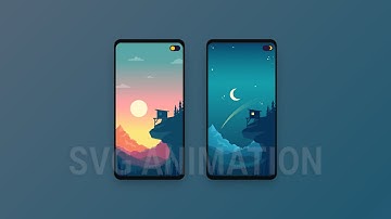Day and Night SVG Animation Using HTML CSS & JavaScript @NikhilsCode