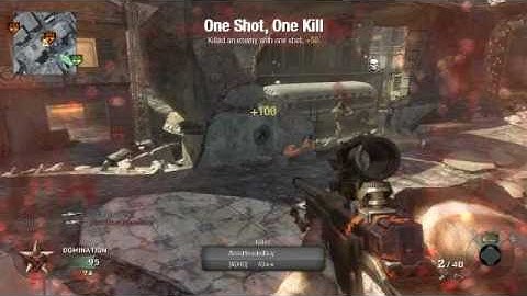 Black Ops Sniper Quick Scope with ACOG