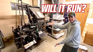 Will this 101 Year old Linotype still work???