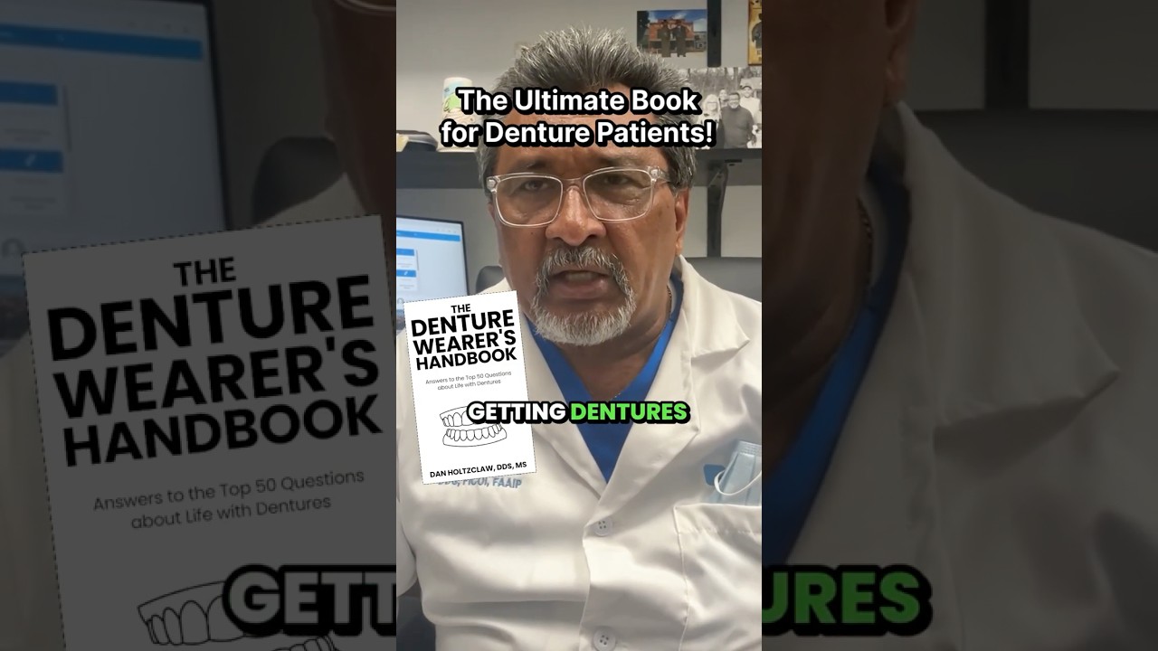 The ultimate book for denture patients 📘