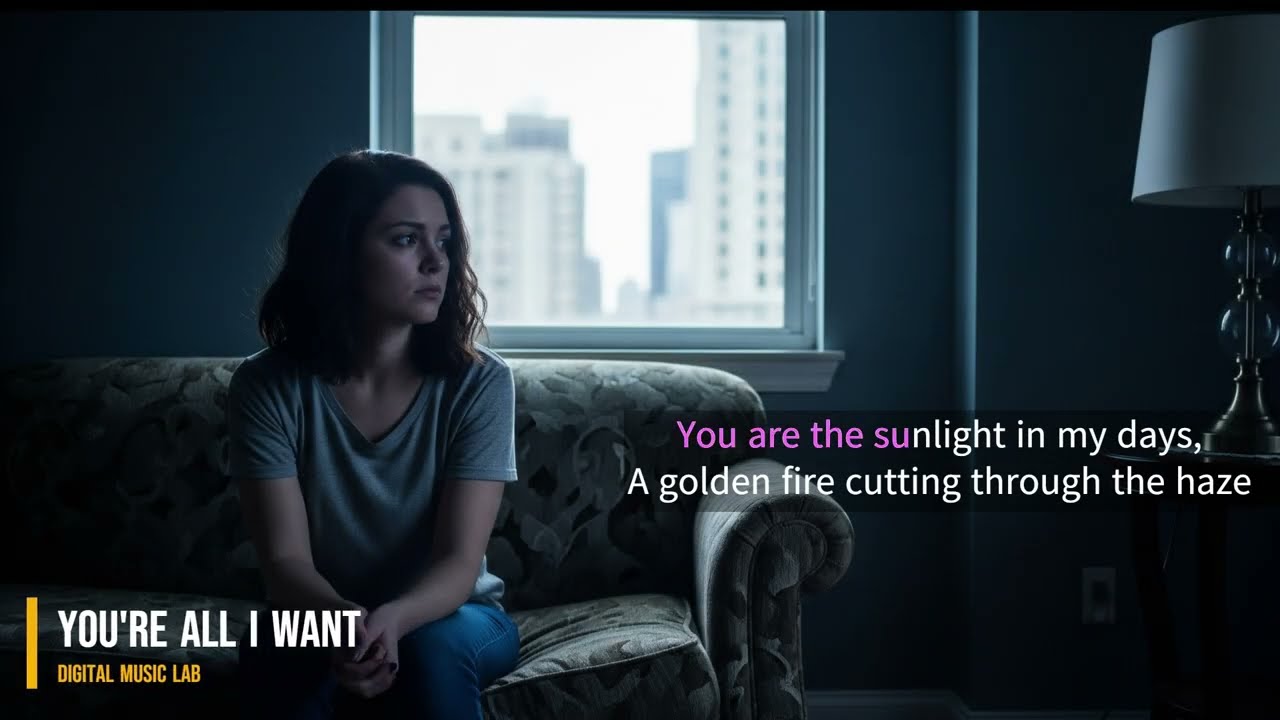 You're All I Want | Lyrics Video | Do you know? I'd do anything just to ...