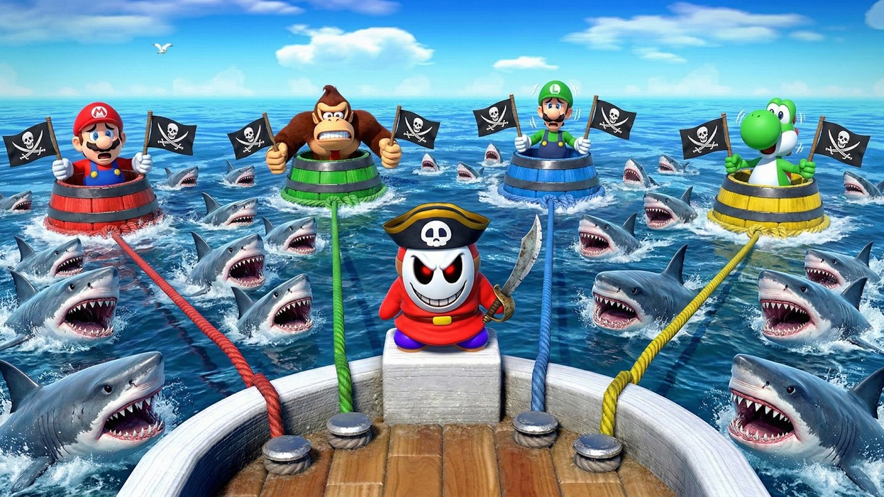 【マリオパーティ スーパースターズ】 原点にして頂点！マリオ・ルイージ・ドンキー・ヨッシーのN64レジェンド大乱闘 (たつじん)