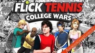 Flick Tennis Android Game Gameplay [Game For Kids] screenshot 5