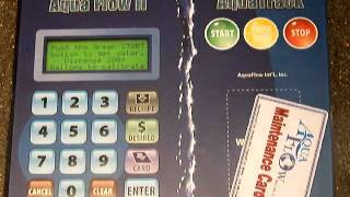 AquaFlow II - Site Controller - Calibrating the flow sensor