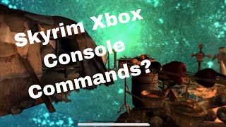 Skyrim Special Edition Console Commands On The Xbox!! | Mod Review