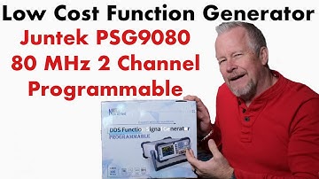 Low Cost 80 MHz Programmable Function - Signal Generator - Juntek PSG9080 review