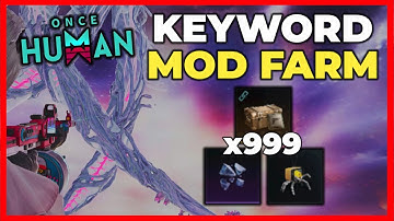 HOW TO FARM UNLIMITED NIGHTMARE KEYWORD MOD BOX FARM! - ONCE HUMAN