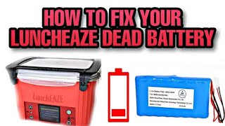 DEAD BATTERY After 9 Months | LunchEAZE Heated Lunch Box| Battery Powered|1YR warranty| Batt Install