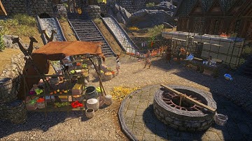 SKYRIM PS5 - MEDIEVAL MARKETS mod, Showcase - LOAD ORDER
