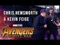 Chris Hemsworth and Kevin Feige Live at the Avengers: Infinity War Premiere