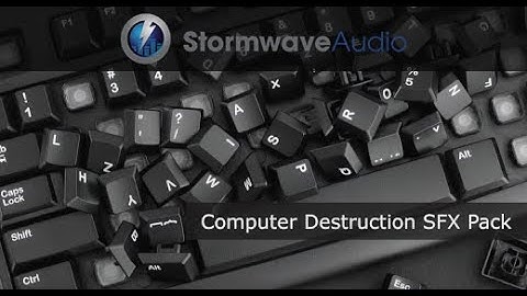 Computer Destruction SFX Pack (Royalty-Free Sound Effects)