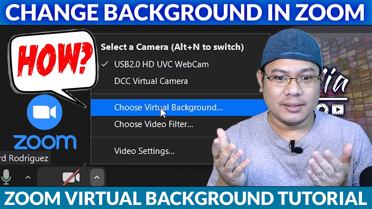 How To Change Your Background In Zoom Zoom Virtual Background Youtube