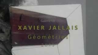 La Galerie Er Présente Xavier Jallais