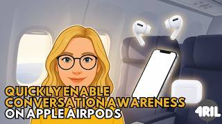 How to Quickly Enable Conversation Awareness on Apple AirPods