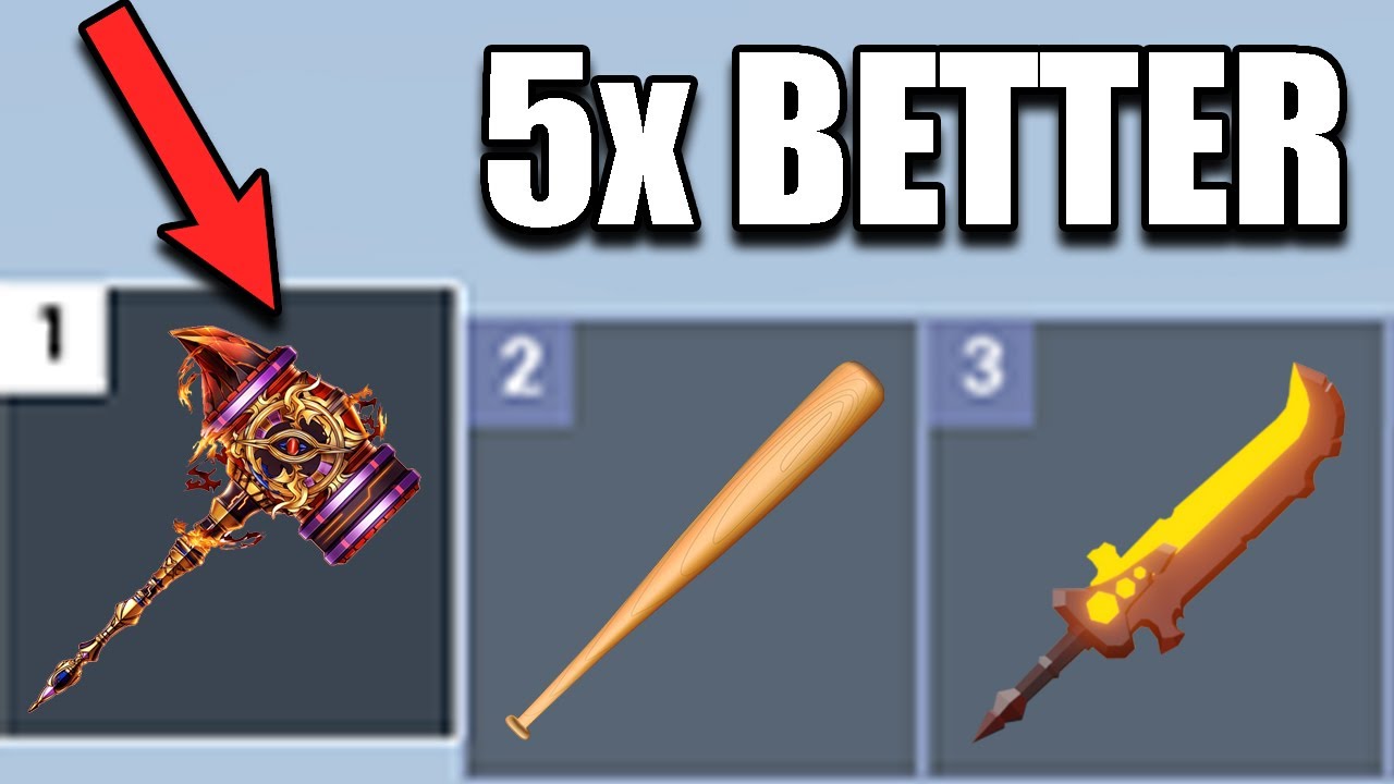 Better than Rageblade and Baseball Bat combined Roblox Bedwars YouTube