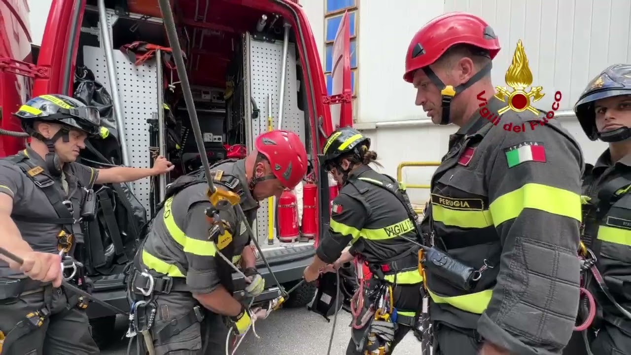 PERUGIA - ADDESTRAMENTO SPELEO ALPINO FLUVIALE