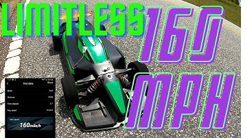 ARRMA LIMITLESS.  160 mph                  Worlds fastest Arrma Limitless