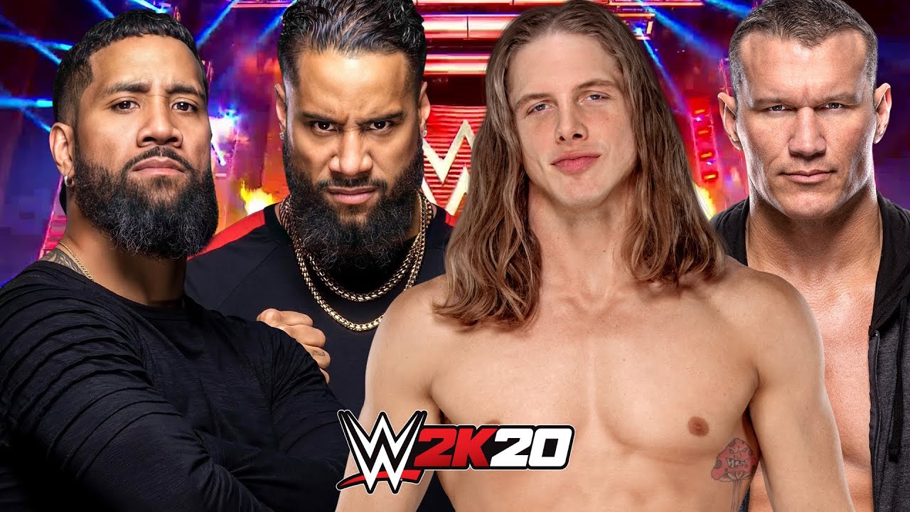 THE USOS vs R.K.BRO WWE 2K20 Gameplay