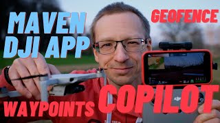 Maven for DJI drones like the Mini 2 | App introduced | Litchi alternative | App explained