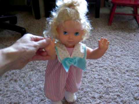 baby doll that crawls and walks