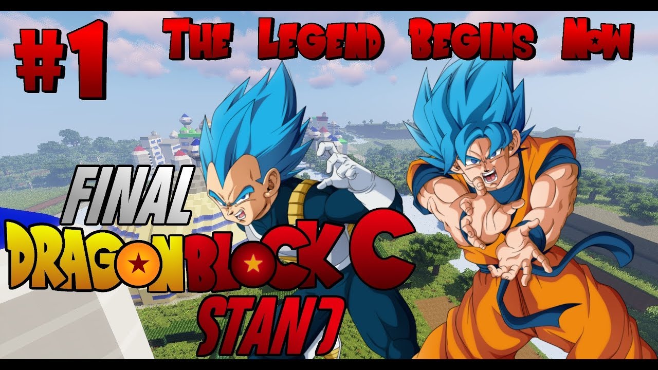 Minecraft Dragon Block C Final Stand Minecraft Dbz Server Episode 1 The Legends Begin Now Youtube