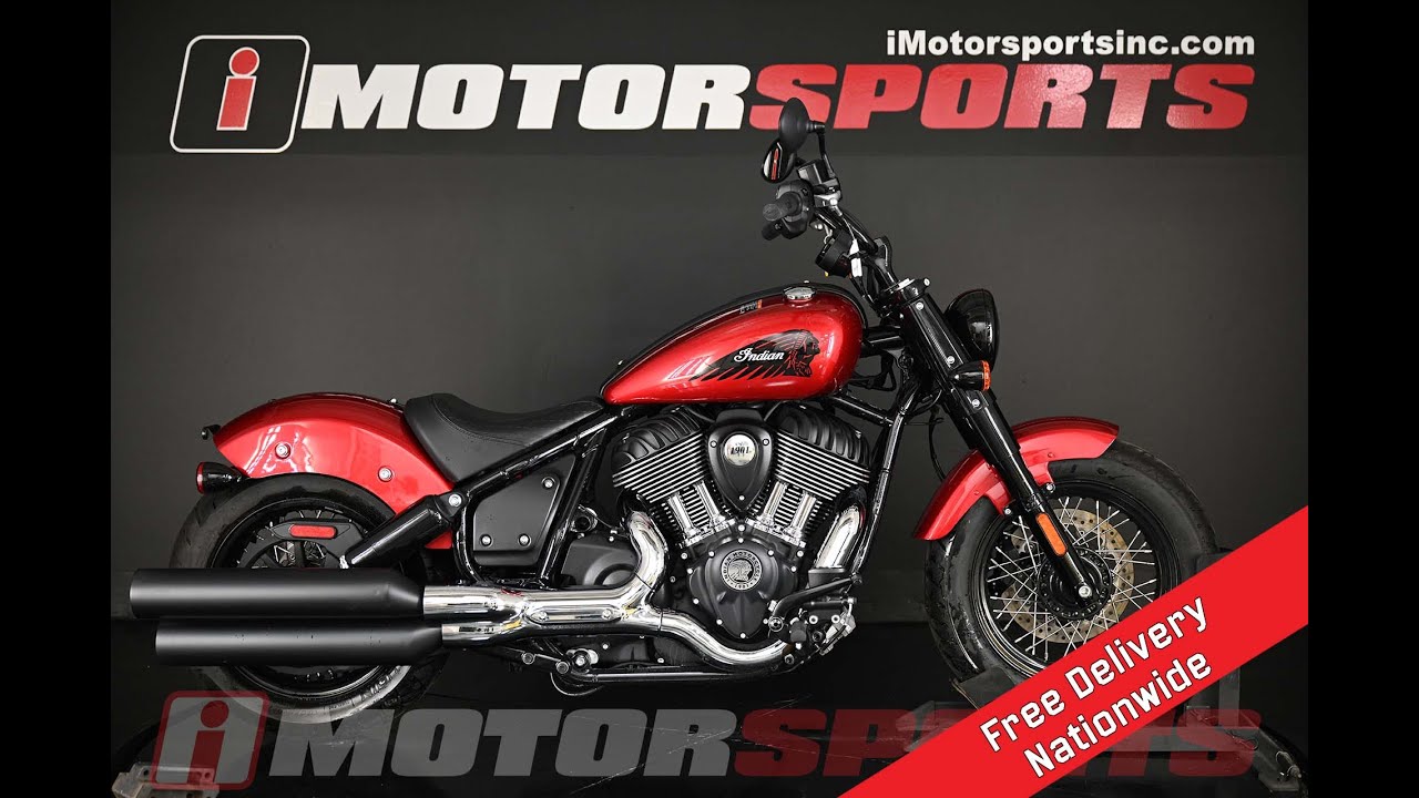 2022 Indian Motorcycle® Chief® Bobber ABS Ruby Metallic A9580 ...