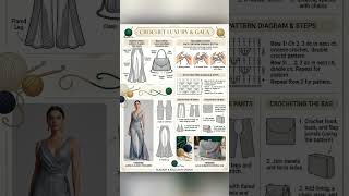 Luxury crochet style crochet pants and crochet bag tutorial  23  / DIY crochet for beginner