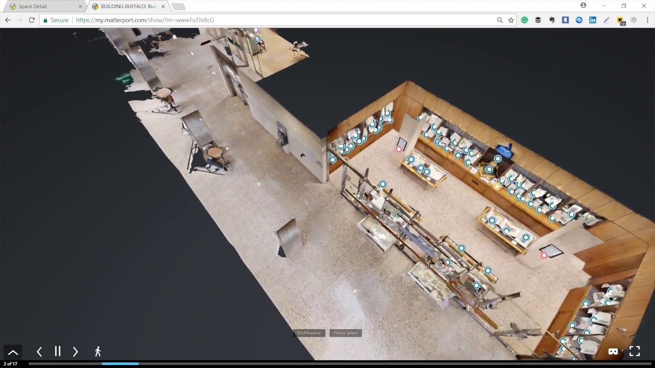 3D Virtual Tour Highlight Video of the Building Buffalo Exhibit