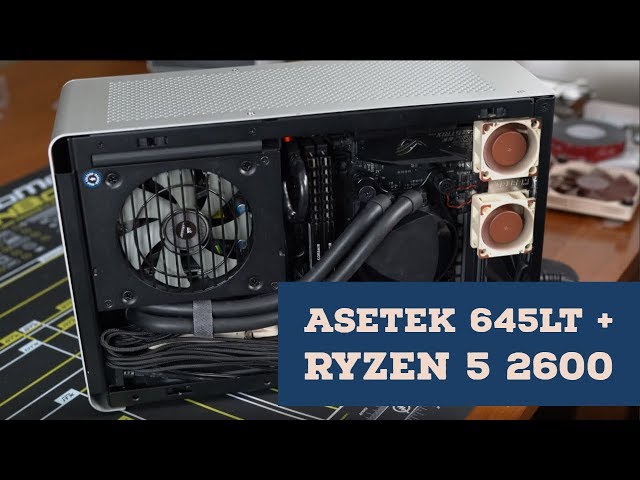Asetek 645LT + Dan A4: Keeping Ryzen cool - YouTube