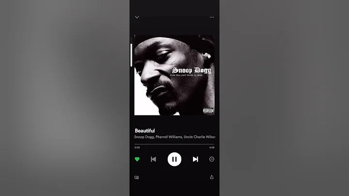 Snoop Dogg -Beautiful ft Pharrell Williams & Uncle Charlie Wilson (Audio)