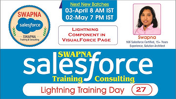 27.Salesforce Lightning LWC |Lightning Component in VisualForce Page |Swapna Salesforce Ameerpet