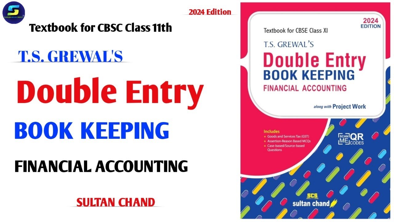 Double Entry Bookkeeping Class 11 Solutions Isc
