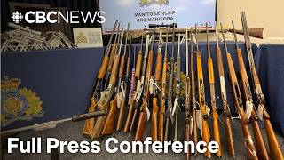 15 arrested after southern Manitoba bust nets nearly 60 guns, 8 kilos of cocaine